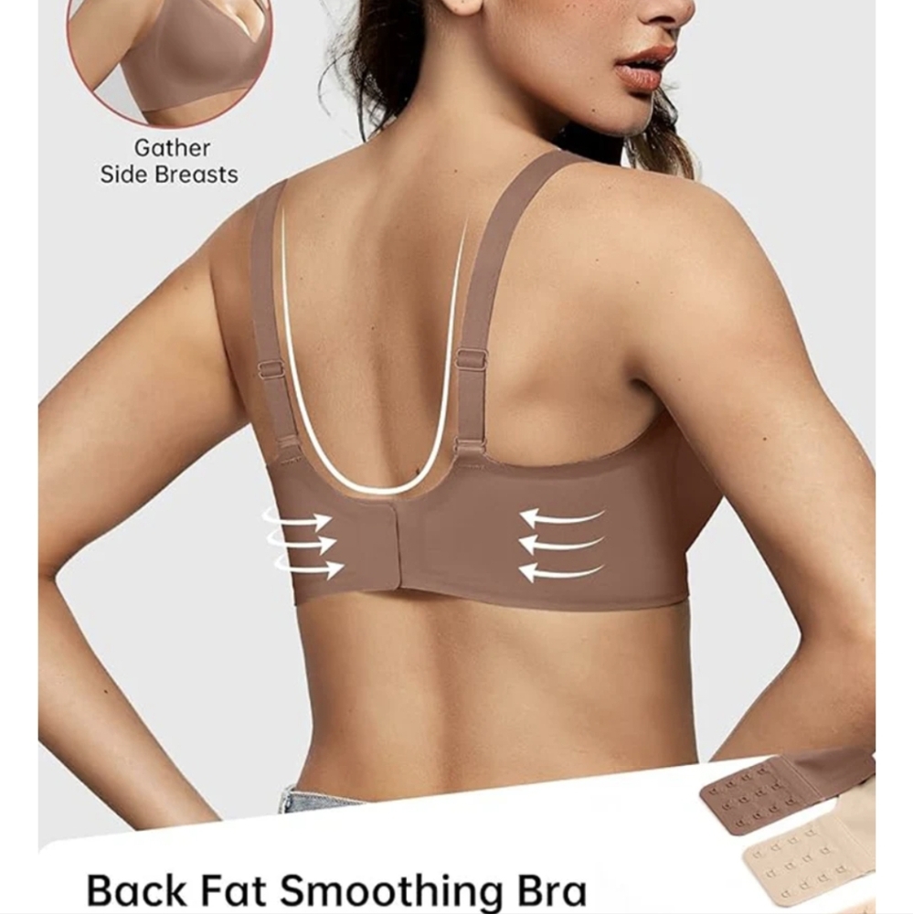 SheCurve Jelly Bra, XL, Nude Pink - Picture 2 of 5